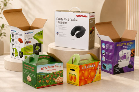 Colored Corrugated Cartons