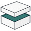 Lid Lift-off Boxes Icon