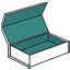 Magnetic Closure Boxes Icon