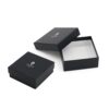 Silver Foil Textured Two-Piece Leather Accessories Gift Box Silver Foil Textured Two-Piece Leather Accessories Gift Box