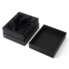 Black Cosmetic Presentation Box with Satin Padded Insert Black Cosmetic Presentation Box with Satin Padded Insert