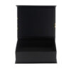 Black Magnetic Olive Oil Gift Box with Gold Foil Branding