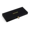 Black Rigid Hair Extension Drawer Box with Crystal Pull Black Rigid Hair Extension Drawer Box with Crystal Pull