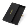 Black Rigid Hair Extension Drawer Box with Crystal Pull Black Rigid Hair Extension Drawer Box with Crystal Pull