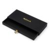 Black Rigid Hair Extension Drawer Box with Crystal Pull Black Rigid Hair Extension Drawer Box with Crystal Pull