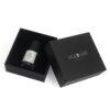 Black Rigid Perfume Gift Box with Lift-Off Lid and Insert