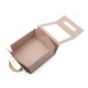 Collapsible Gift Box with Clear Window and Ribbon Handle Collapsible Gift Box with Clear Window and Ribbon Handle