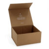 Collapsible Kraft Glassware Gift Box with Magnetic Closure