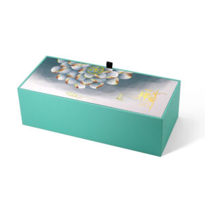 Foil Printed Magnetic Tea Cup Gift Box with Foam Insert