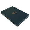 Foil Stamped Book-Style Sample Presentation Box with Tray