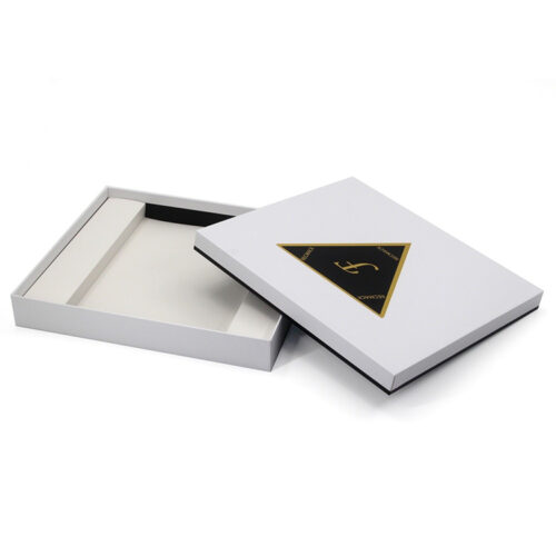 Foil Stamped Rigid Electronics Gift Box with Lift-Off Lid Foil Stamped Rigid Electronics Gift Box with Lift-Off Lid