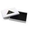 Foil Stamped Rigid Electronics Gift Box with Lift-Off Lid