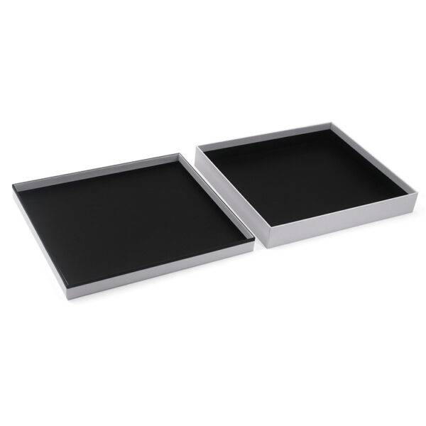 Foil Stamped Rigid Electronics Gift Box with Lift-Off Lid