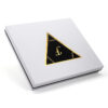 Foil Stamped Rigid Electronics Gift Box with Lift-Off Lid