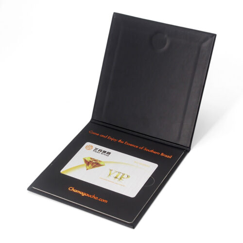 Foil Stamped Rigid VIP Card Presentation Box with Insert Foil Stamped Rigid VIP Card Presentation Box with Insert