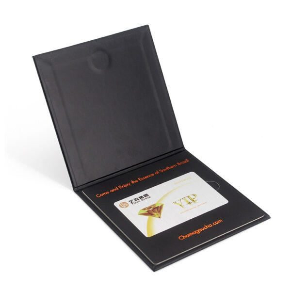 Foil Stamped Rigid VIP Card Presentation Box with Insert Foil Stamped Rigid VIP Card Presentation Box with Insert