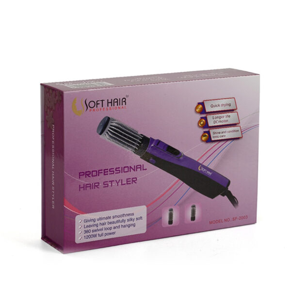 Glossy Printed Hair Styler Rigid Box with Molded Insert Glossy Printed Hair Styler Rigid Box with Molded Insert