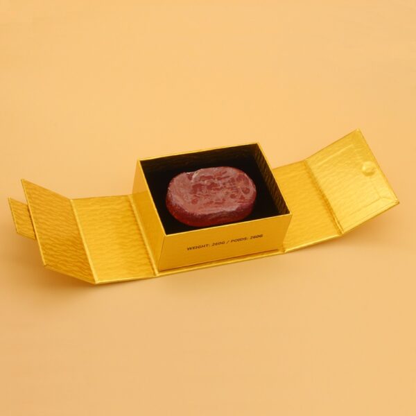 Gold Double-Door Brightening Soap Gift Box with Foam Insert