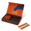 Hinged Lid Sachet Box with Slotted Insert Hinged Lid Sachet Box with Slotted Insert