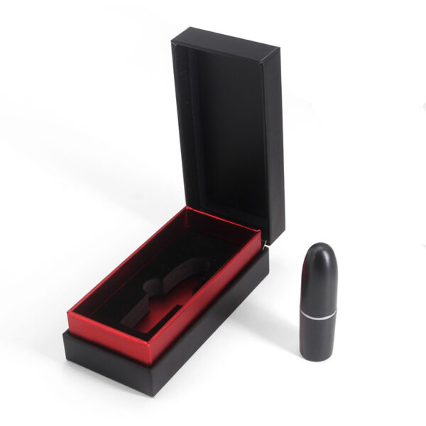 Hinged Rigid Lipstick Presentation Box with Foam Insert