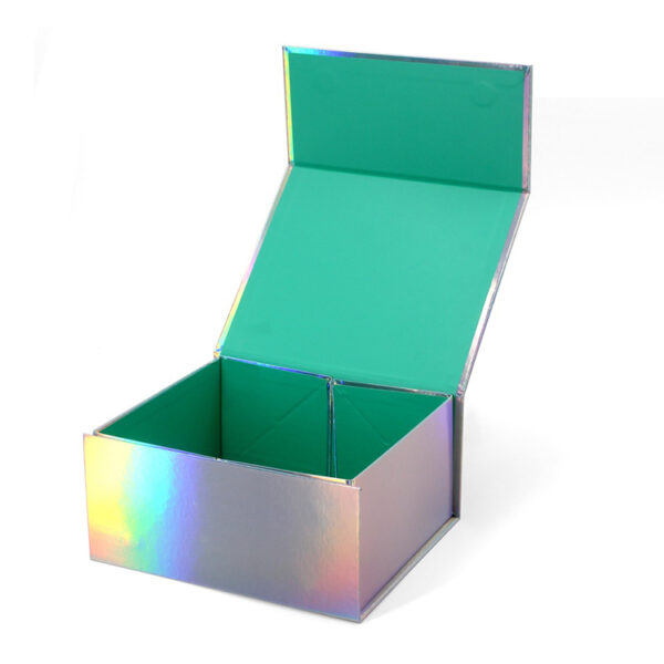 Holographic Collapsible Lash Gift Box with Magnetic Lid