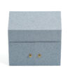 House-Shaped Rigid Jewelry Box with Double Doors and Drawers House-Shaped Rigid Jewelry Box with Double Doors and Drawers