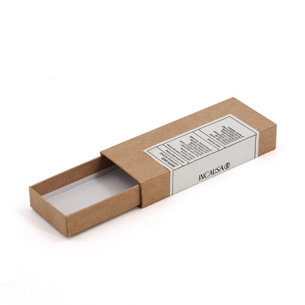 Kraft Paper Drawer Box for Handmade Incense Stick Packaging Kraft Paper Drawer Box for Handmade Incense Stick Packaging