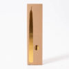 Kraft Paper Drawer Taper Candle Box with Gold Foil Stamping