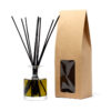 Kraft Reed Diffuser Folding Carton Box with Display Window