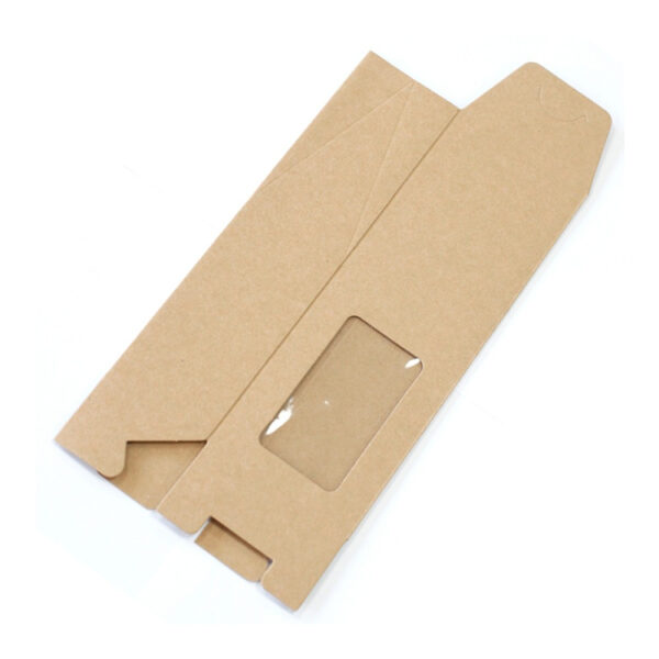 Kraft Reed Diffuser Folding Carton Box with Display Window