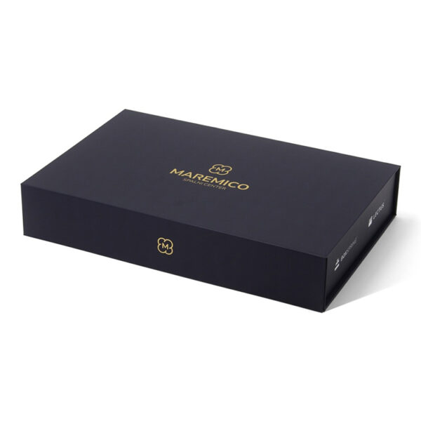 Magnetic Closure Bedding Presentation Box with Foil Logo