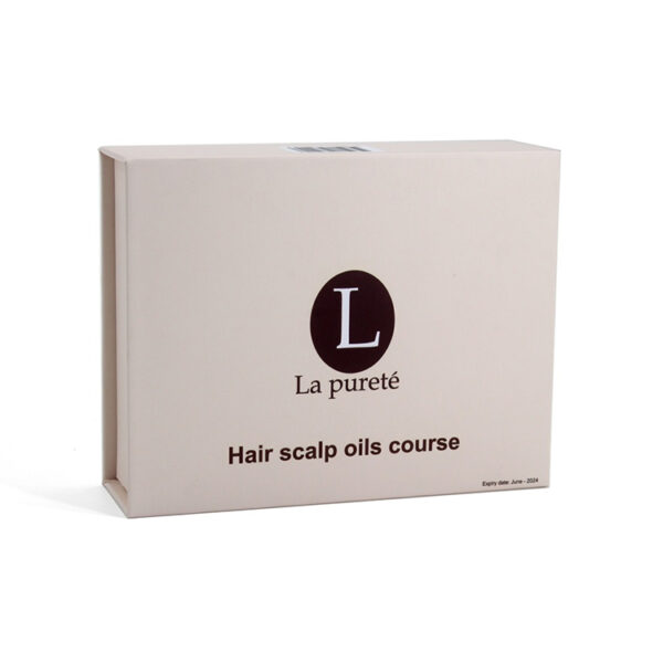 Magnetic Hair Oil Presentation Box with Black Foam Insert Magnetic Hair Oil Presentation Box with Black Foam Insert
