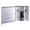 Magnetic Wine Gift Box with Bottle and Stemware Inserts
