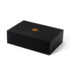 Matte Black Rigid Earbud Packaging Box with Foam Insert