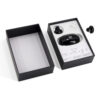 Matte Black Rigid Earbud Packaging Box with Foam Insert