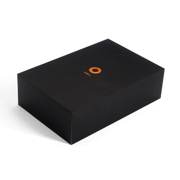 Matte Black Rigid Earbud Packaging Box with Foam Insert