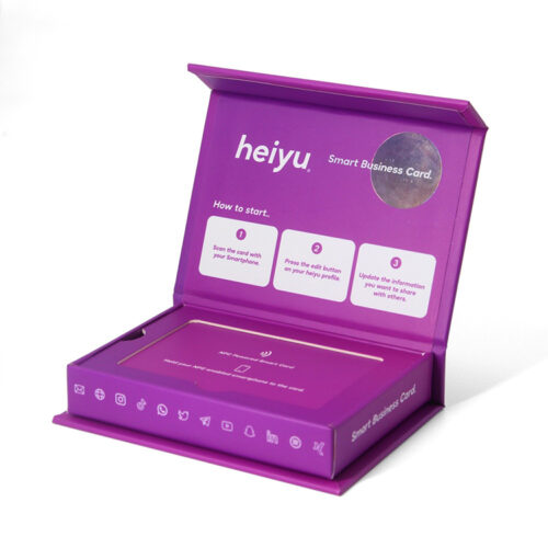 NFC Business Card Rigid Presentation Box with Sleeve NFC Business Card Rigid Presentation Box with Sleeve