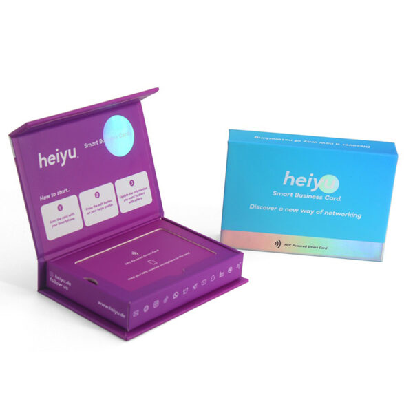 NFC Business Card Rigid Presentation Box with Sleeve NFC Business Card Rigid Presentation Box with Sleeve