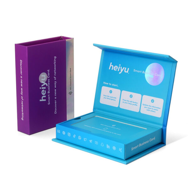 NFC Business Card Rigid Presentation Box with Sleeve NFC Business Card Rigid Presentation Box with Sleeve