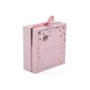Pink Rigid Handbag Gift Box with Foil and Ribbon Closure Pink Rigid Handbag Gift Box with Foil and Ribbon Closure