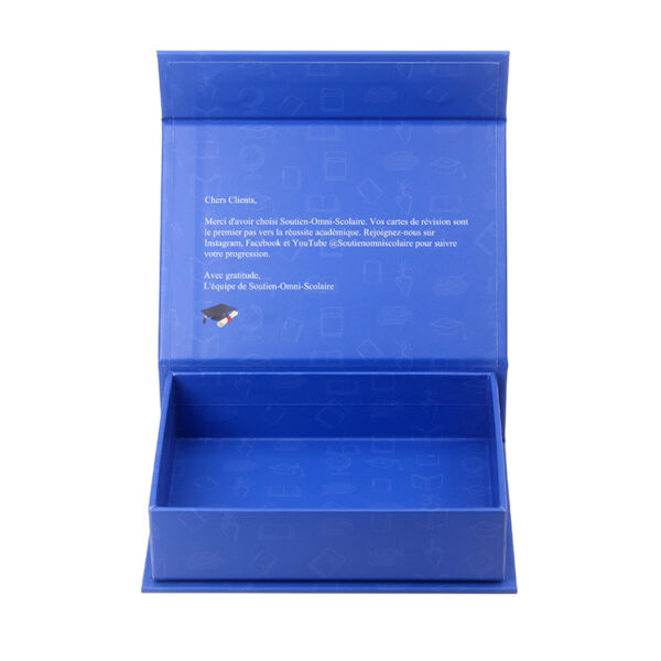 Printed Magnetic Educational Revision Card Presentation Box