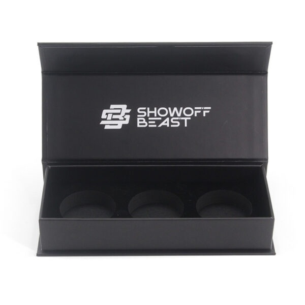 Printed Magnetic Jawline Exerciser Box with Foam Insert