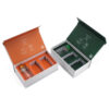 Printed Magnetic Supplement Box with Custom Bottle Insert
