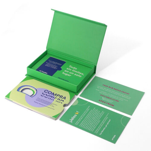 Printed Magnetic Welcome Kit Box for Cards and Booklets Printed Magnetic Welcome Kit Box for Cards and Booklets