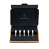 Printed Perfume Sample Mailer Box with Die-Cut Paper Insert Printed Perfume Sample Mailer Box with Die-Cut Paper Insert