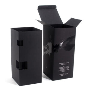 Caja plegable impresa para difusor de varillas con inserto de cartón ondulado