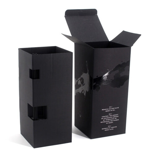 Printed Reed Diffuser Folding Carton with Corrugated Insert
