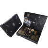 Printed Rigid Cutlery Presentation Box with Custom Insert