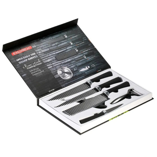 Printed Rigid Cutlery Presentation Box with Custom Insert