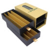 Rigid Double Drawer Date Gift Box with Window and Dividers